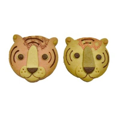 画像2: 2022年干支クッキーとら年2色セット (2)