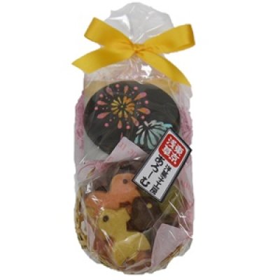 画像1: 夏クッキーギフト【花火と金魚】【浅草土産】 (1)