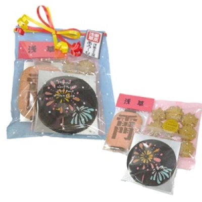画像1: 花火クッキープチギフト【浅草土産】【期間限定クッキー】 (1)